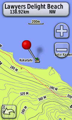 Topographical map