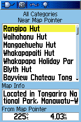 Find nearest huts